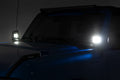 LED Light Kit | Ditch Mount | 2" Black Pair | White DRL | Ford Bronco (21-25) - The Suspension Specialists