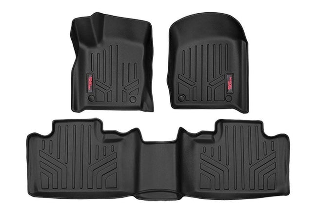 Rough Country Floor Mats | Front and Rear | Jeep Grand Cherokee 2WD/4WD (2013-2020)
