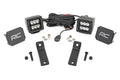 LED Light Kit | Rear Mount | 2" Black Pair | Flood | Can-Am Maverick Sport 1000R - The Suspension Specialists