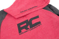 Rough Country Hoodie | Heater | Red/Gray | 3XL - The Suspension Specialists