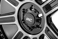 Rough Country 89 Series Wheel | One-Piece | Black Machined Gunmetal | 20x9 | 6x5.5 | +18mm - The Suspension Specialists