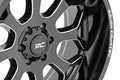 Rough Country 96 Series Wheel | One-Piece | Gloss Black | 20x9 | 6x5.5 | -12mm - The Suspension Specialists