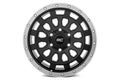 Rough Country 87 Series Wheel | Simulated Beadlock | Black/Machined | 17x8.5 | 6x5.5 | +0mm - The Suspension Specialists