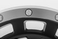 Rough Country 87 Series Wheel | Simulated Beadlock | Black/Machined | 17x8.5 | 6x5.5 | +0mm - The Suspension Specialists