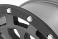 Rough Country 87 Series Wheel | Simulated Beadlock | Gray/Black | 17x8.5 | 6x5.5 | +0mm - The Suspension Specialists