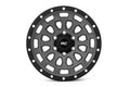 Rough Country 87 Series Wheel | Simulated Beadlock | Gray/Black | 17x8.5 | 6x5.5 | +0mm - The Suspension Specialists