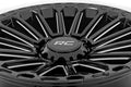 Rough Country 97 Series Wheel | One-Piece | Gloss Black | 22x10 | 6x5.5 | -25mm - The Suspension Specialists