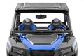 LED Light Kit | Lower Windshield | 50" Black Single Row | White DRL | Polaris General XP 4 1000 - The Suspension Specialists