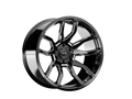 Torque Impact | Gloss Black w/Milled Accents | 20x9 | 6x5.5 | -12mm - The Suspension Specialists