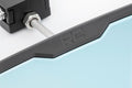 UTV Aluminum Rear View Mirror | Dome Light| 12" | 1.75-2" Mount - The Suspension Specialists