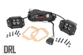 Rough Country 2 Inch Black Series LED Light Pods | Flush Mount | Cool White DRL - The Suspension Specialists