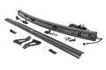 LED Light Kit | Windshield Mount | 50" BLK Dual Row | White DRL | Jeep Cherokee XJ (84-01)