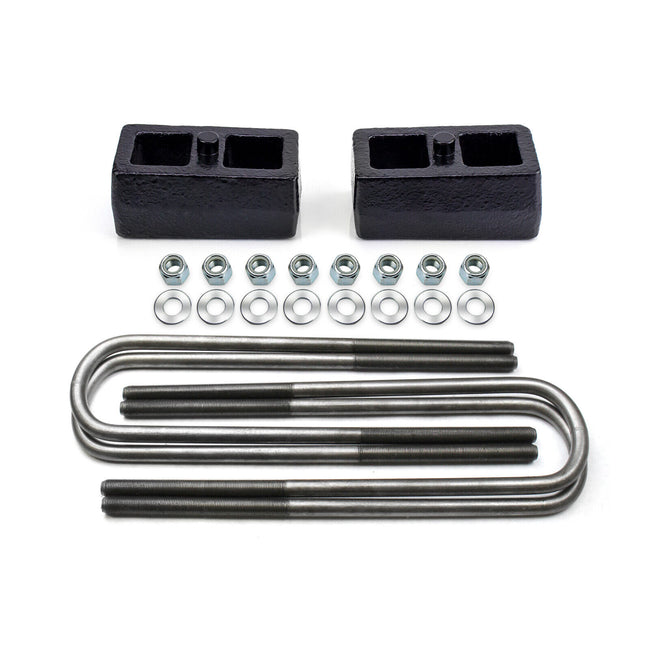 1.5" Rear Lift Kit For 2011-2018 Ford F350 Super Duty 4X4 Blocks w/ U-bolts