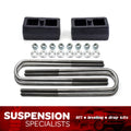 1.5" Rear Lift Kit For 2011-2018 Ford F350 Super Duty 4X4 Blocks w/ U-bolts