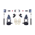 2"/4" Drop Spindle Lowering Kit For 2009-2014 Ford F150 w/ Flip Kit, Shocks