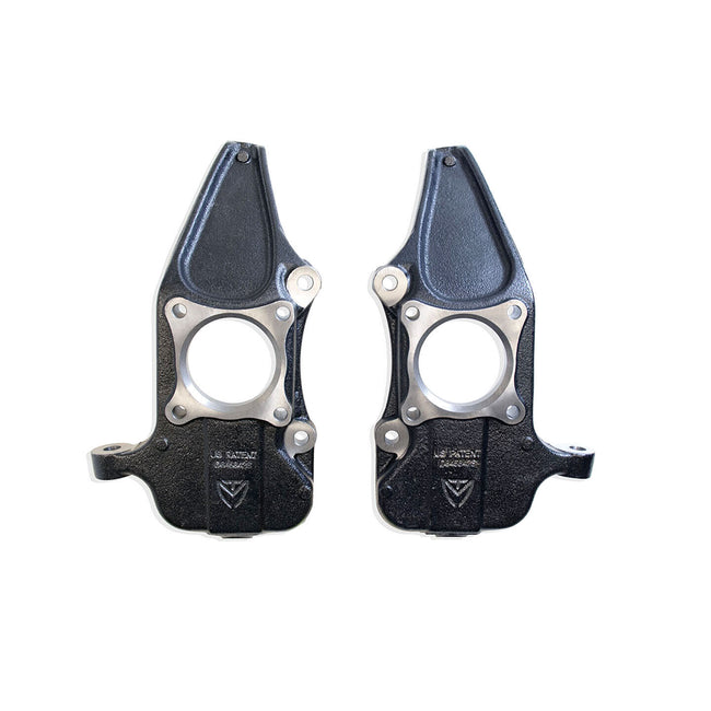 2"/4" Drop Spindle Lowering Kit For 2009-2014 Ford F150 w/ Flip Kit, Shocks