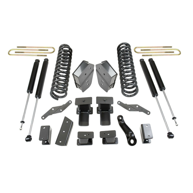 4" Lift Kit For 2017-2022 Ford F250 F350 Dually 4WD w/ Radius Arms, Shocks