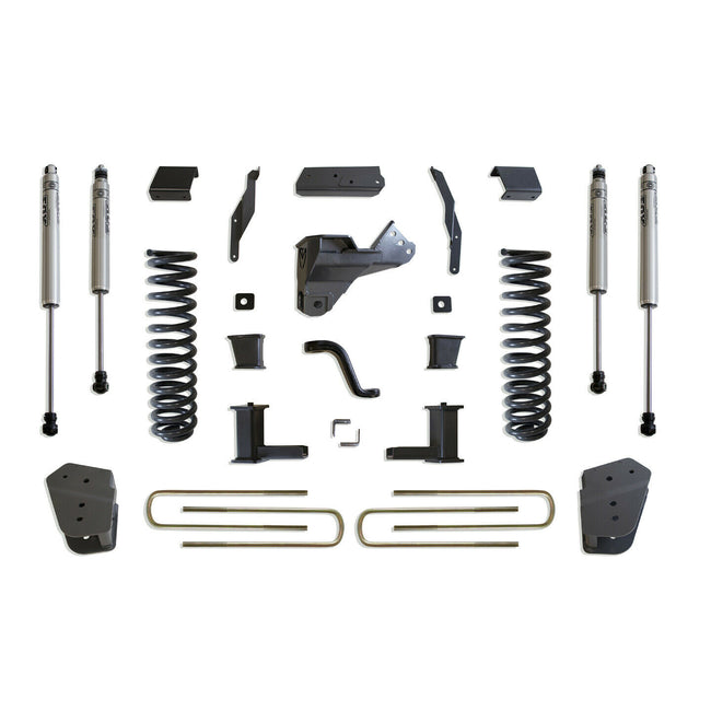 6" Lift Kit For 2017-2022 Ford F250 F350 Dually 4WD w/ Radius Arms, Fox Shocks
