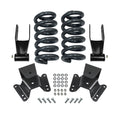 2" Front 4" Rear Lowering Drop Kit w Coil Springs For 1973-1987 Chevy C10 V8 2WD