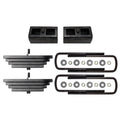 2.8" Front 1" Rear Leveling Lift Block Kit For 1999-2004 Ford F250 4X4