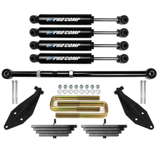 2.8" Front Leveling Lift Kit For Early 1999 Ford F250 F350 4X4 Dual Pro Comp Kit