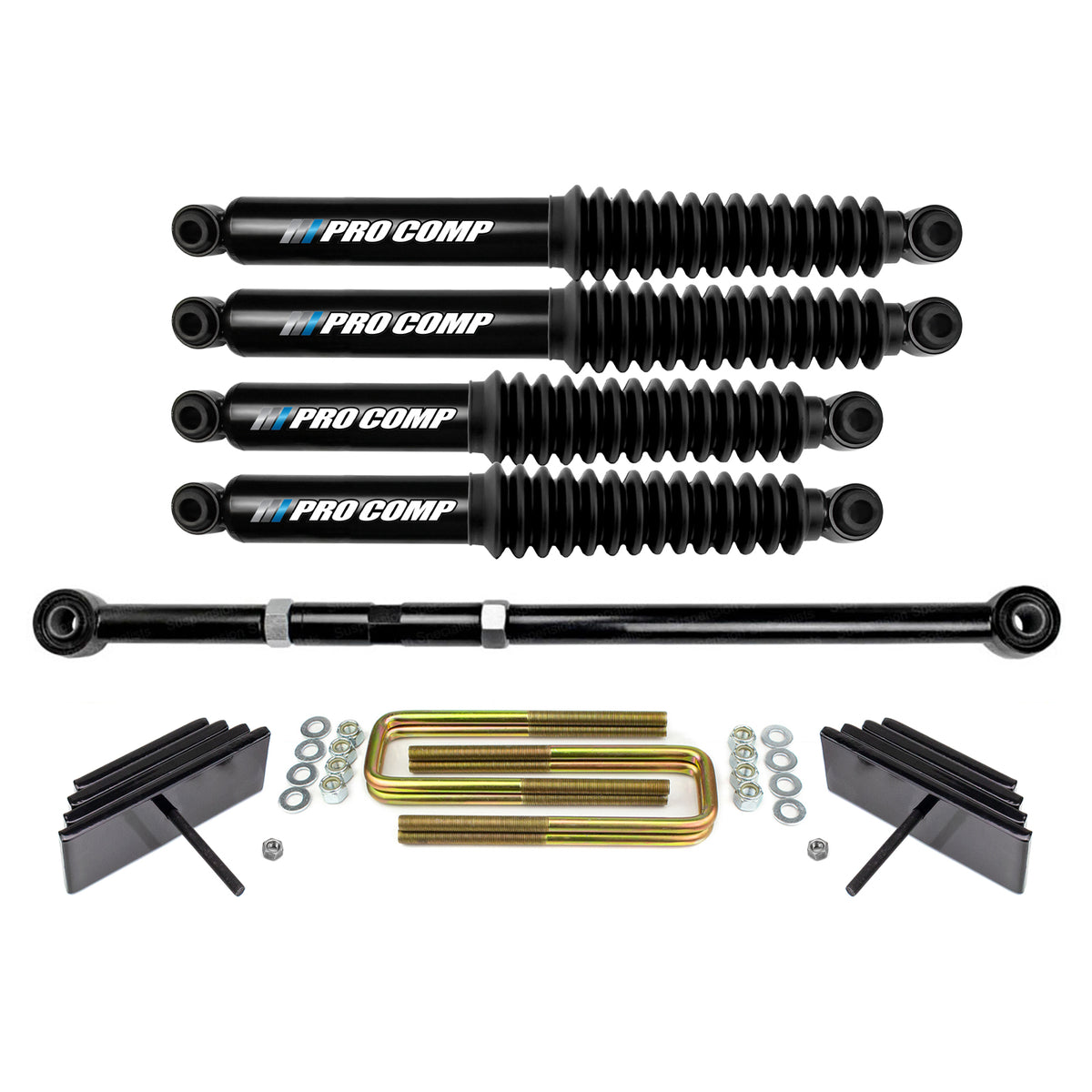 2" Front Leveling Kit For 1980–1998 Ford F250/F350 4WD – Heavy-Duty Powder-Coated Steel – Lift & Level