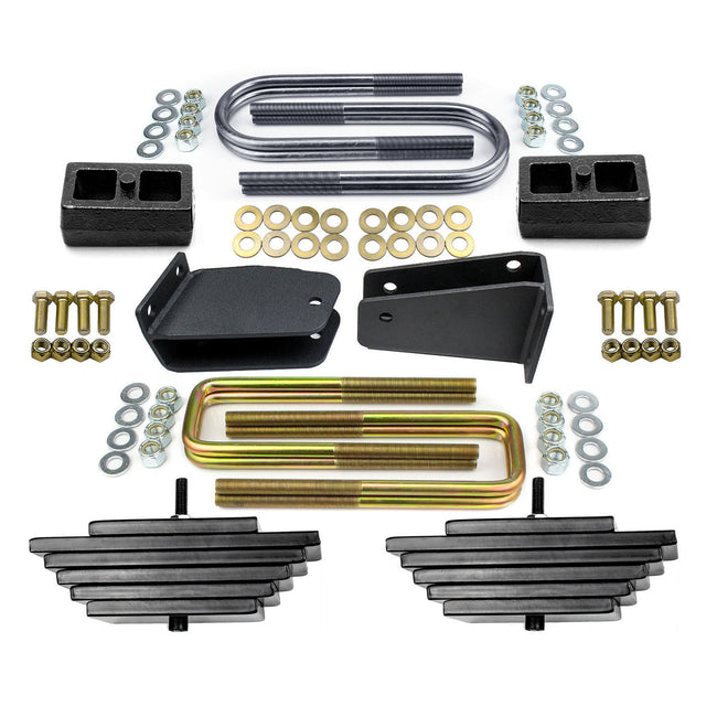 3" Front 2" Rear Leveling Lift Kit w/ Pivot Bracket For 1980-1998 Ford F250 4X4