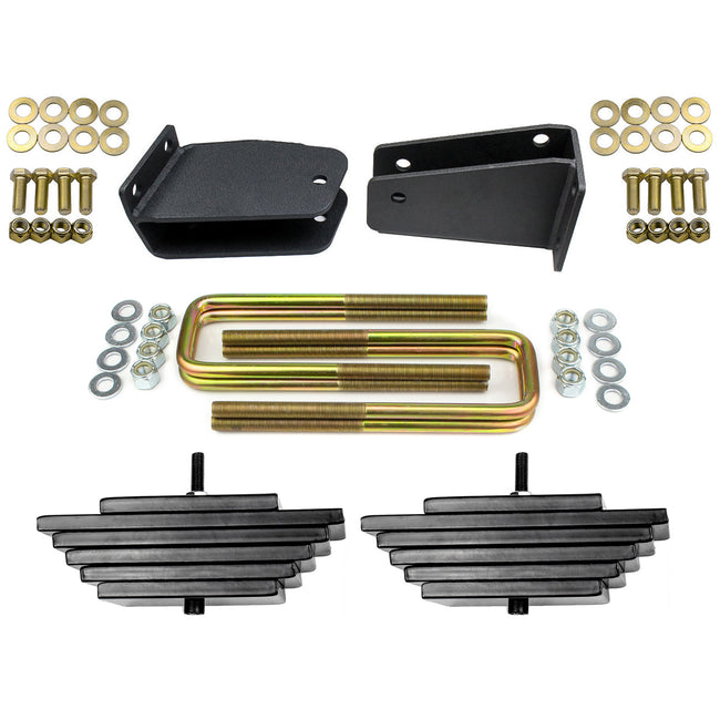 3" Front Leveling Lift Kit w/ Pro Comp Shocks For 1986-1998 Ford F250 4X4