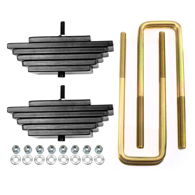3" Front 2" Rear Leveling Lift Kit w/ Pivot Bracket For 1980-1998 Ford F250 4X4