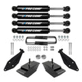 3" Front Leveling Lift Kit For 1999-2004 Ford F250 F350 4X4 w Dual Shock Bracket