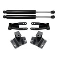 4" Rear Drop Lowering Kit w Shocks For 1999-2007 Chevy Silverado GMC Sierra 2WD