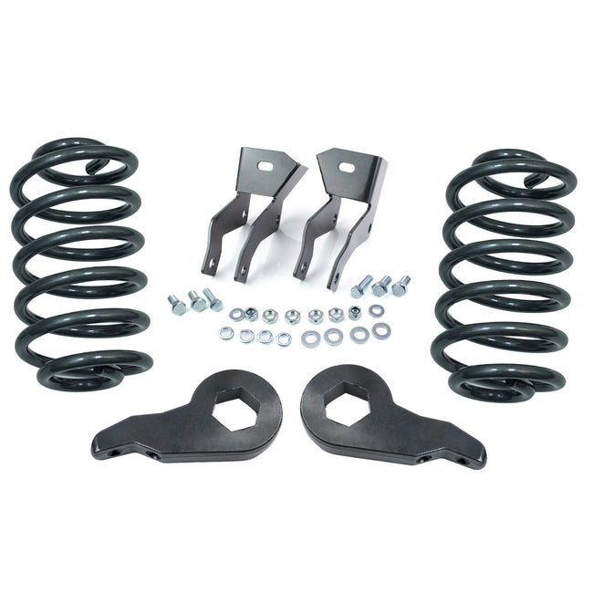 2"/4" Drop Lowering Kit For 2000-2006 Chevy Tahoe w/ Torsion Keys