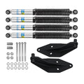 Front Dual Shock Bracket Kit w/ Bilstein Shocks For 2000-2005 Ford Excursion 4X4