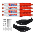 Fits 2000-2005 Ford Excursion 4X4 Front Dual Shock Kit w/ Skyjacker for 8" Lifts