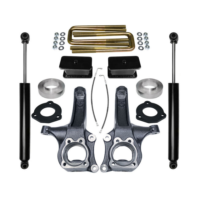 6.5" Lift Kit w/ Rear Shocks For 2015-2022 Chevy Colorado GMC Canyon 2WD