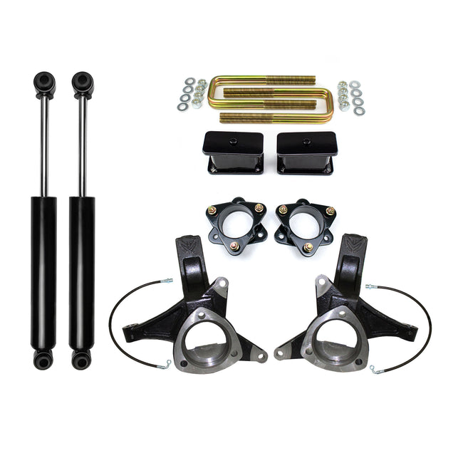 7"/4" Lift Kit For 2016-2018 Chevy Silverado GMC Sierra 1500 2WD
