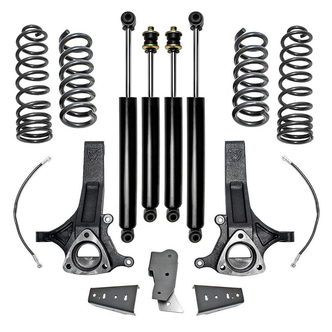 7"/3" Leveling Lift Kit For 2009-2018 Dodge Ram 2019-2023 Classic 1500 4.7L V8 2WD