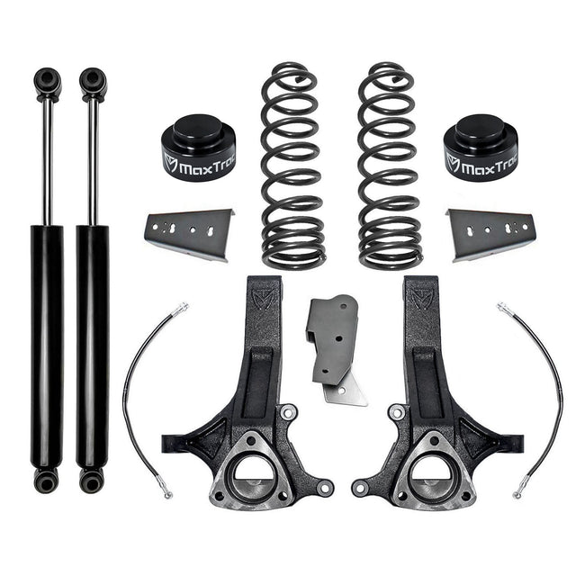 4.5" Full Lift Kit For 2009-2018 Dodge Ram 2019+ Classic 1500 2WD w/ Shocks