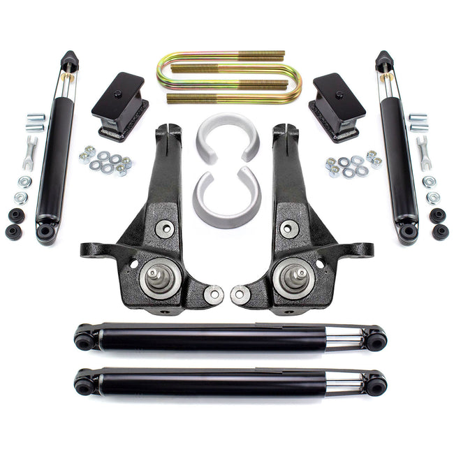 6"/4" Leveling Lift Kit For 1998-2000 Ford Ranger 2WD w/ Shocks