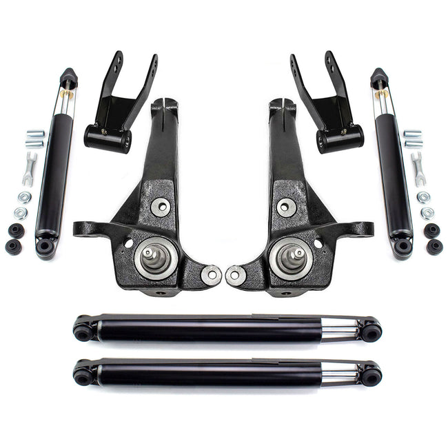 4"/2" Leveling Lift Kit w Shocks For 2001-2012 Ford Ranger 2WD Coil Suspension