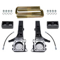 For 2005-2023 Toyota Tacoma 2WD 4" Front 2" Rear Leveling Lift Spindles Kit