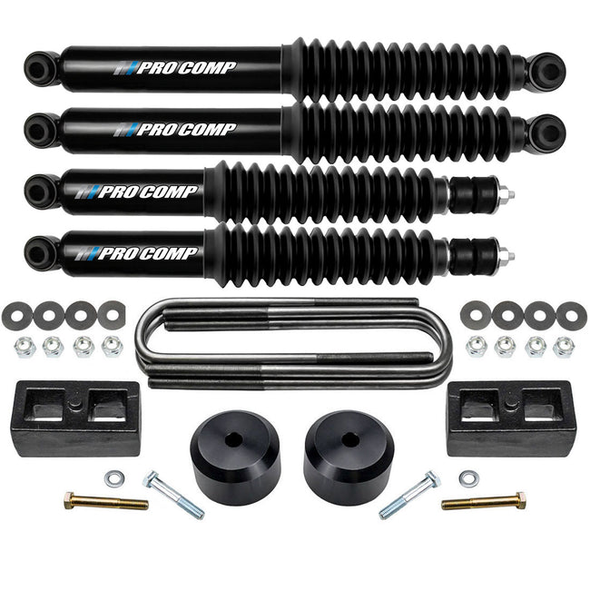 2" Full Lift Kit w/ Pro Comp Shocks For 2011-2018 Ford F250 Super Duty 4X4