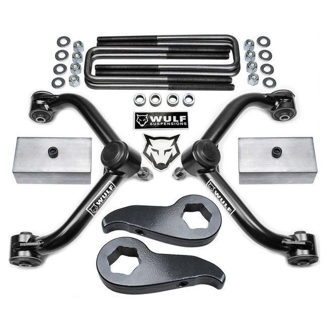 3"/2" Lift Kit For 11-20 Chevy Silverado Sierra 3500HD Control Arms