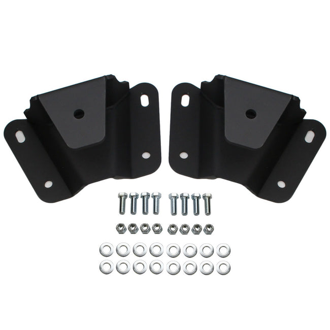 For 1973-1979 Ford F100 4" Rear Drop Lowering Kit w/ Shocks Hangers and Shackles