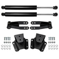 4" Rear Drop Lowering Kit w/ Hangers and Shocks Fits 1965-1972 Ford F100 2WD