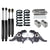 4" Full Drop Lowering Kit For 1982-2004 Chevy S10 V6 2WD w/ Spindles and Shocks