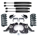 5" Front 5" Rear Drop Lowering Kit w/ Shocks For 1973-1987 Chevy C10 w/ 1" Rotor