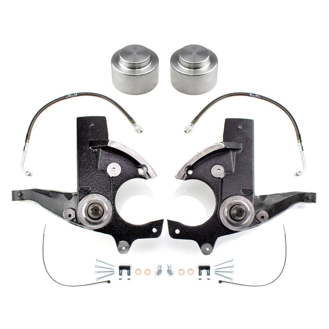 3" Front 2" Rear Lift Kit w/ Spindles For Chevy Buick Oldsmobile G Body