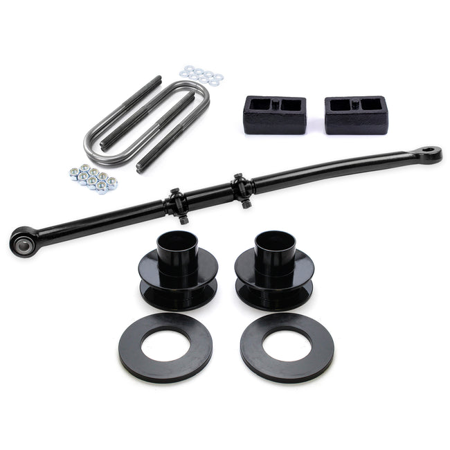 2.5" Front 2" Rear Lift Kit For 2005-2010 Ford F250 F350 4X4 w/ Adj Track Bar