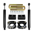 3" Front 2" Rear Leveling Lift Kit w/ Rear Shocks For 2004-2024 Nissan Titan